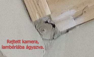 rejtett kamera